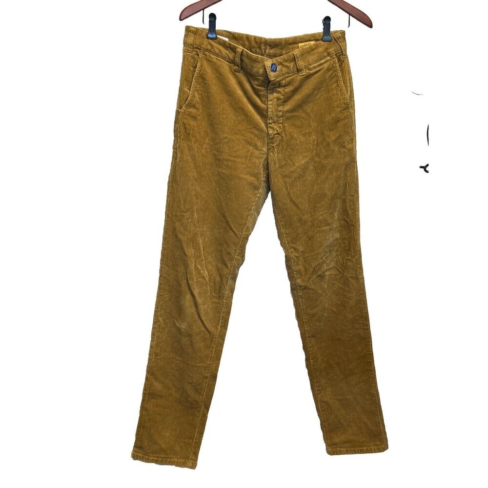 M/5 M5 Meyer Brown Corduroy Pants Chino Fit 34 X 33